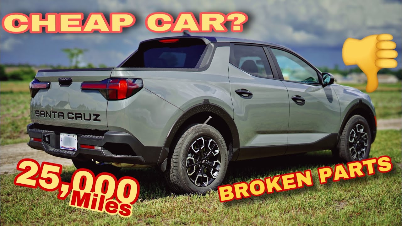 I Hate My 2023 Hyundai Santa Cruz? 25,000/1 Year Update.