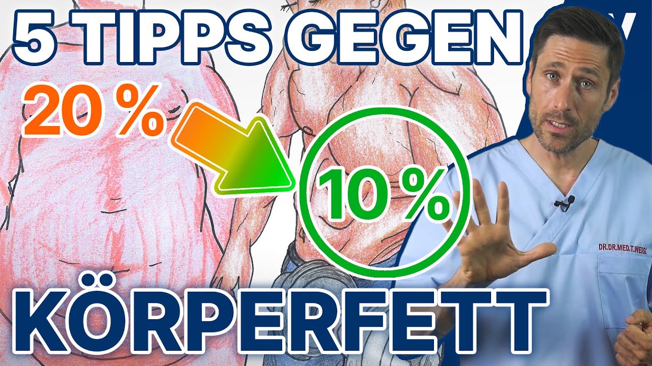 10% Körperfett!? Die ultimativen Fitness-Tipps für höheren Stoffwechsel, weniger Fett & mehr Muskeln