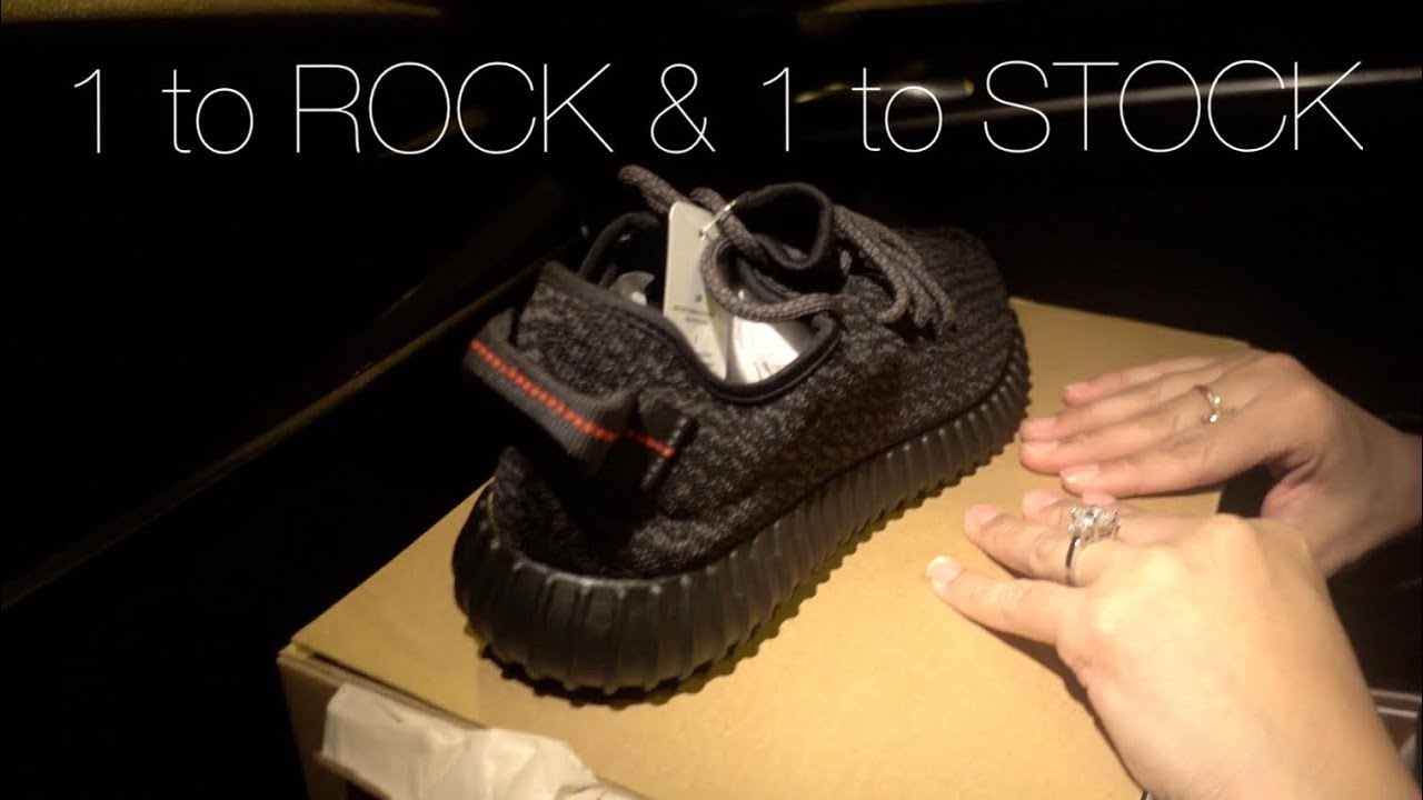 I GOT THE YEEZY's!!!!