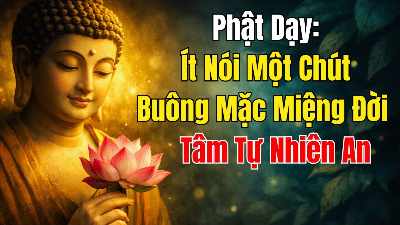Phật Dạy Ít Nói Một Chút — Buông Mặc Miệng Đời, Tâm Tự Nhiên An