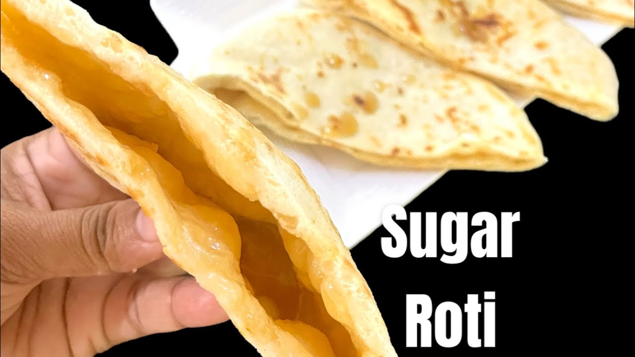 Guyanese Sugar Roti / Sweet Roti #sugarroti