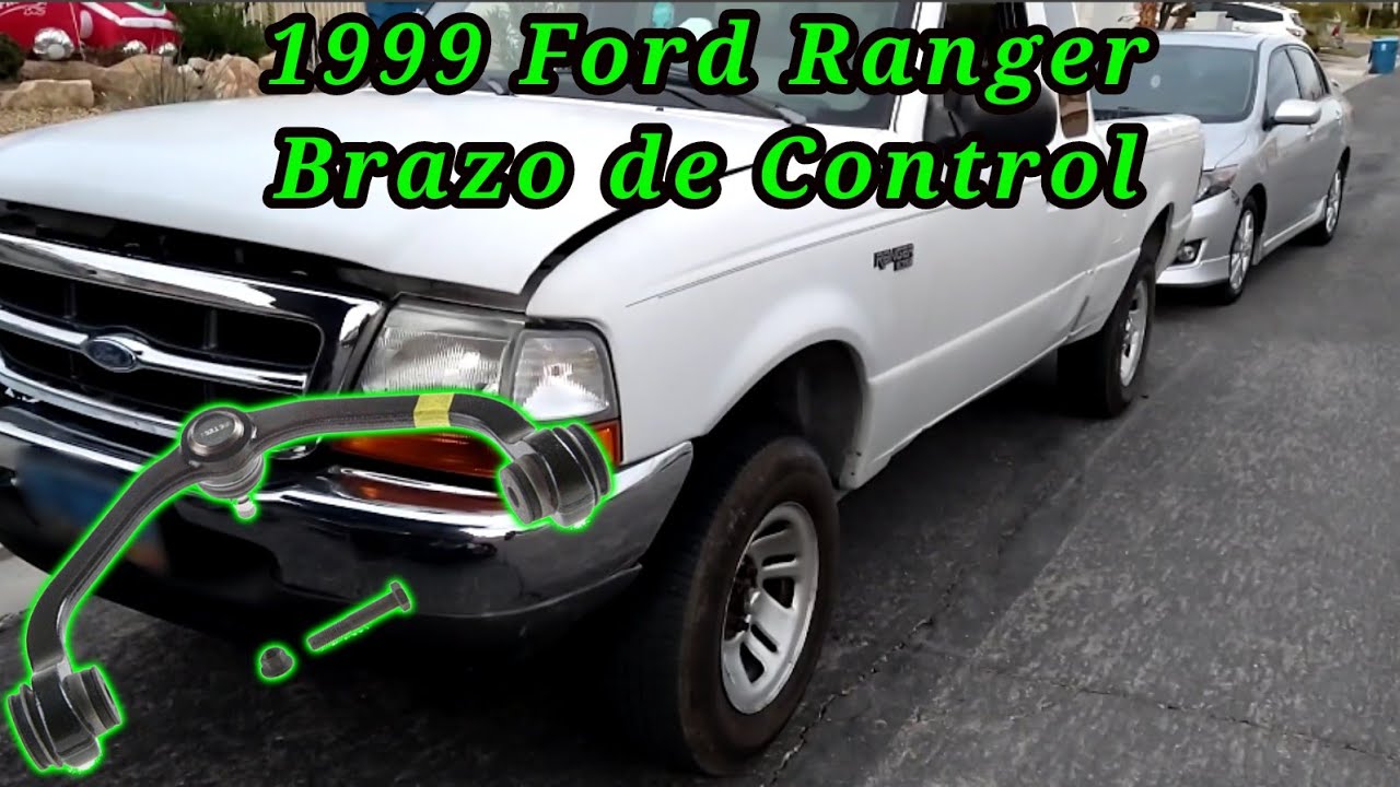 1999 Ford Ranger cambiar Cómo cambiar el brazo de control Superior (upper control arm )