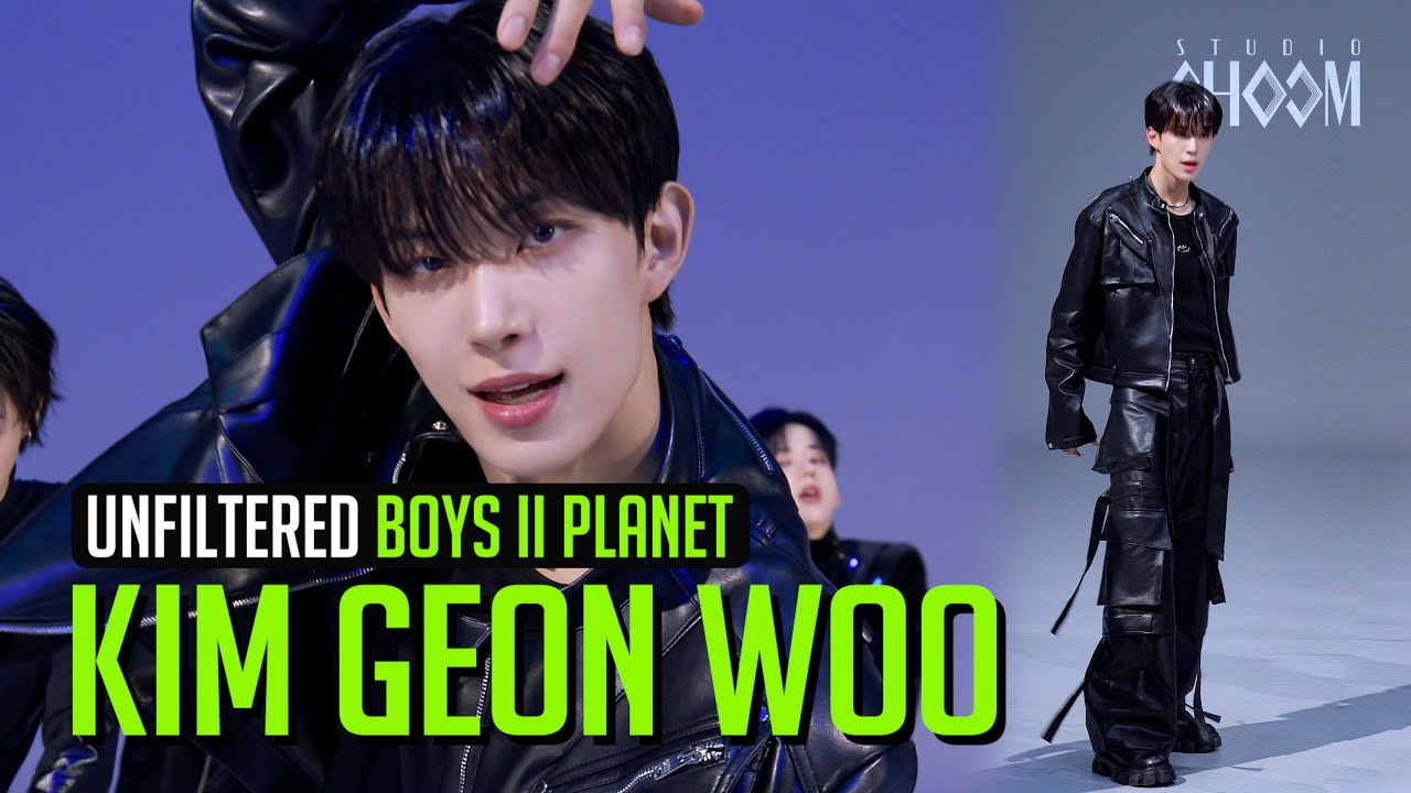 [UNFILTERED CAM] Win-plash KIM GEON WOO(김건우) 'Whiplash' 4K | STUDIO CHOOM X BOYS II PLANET