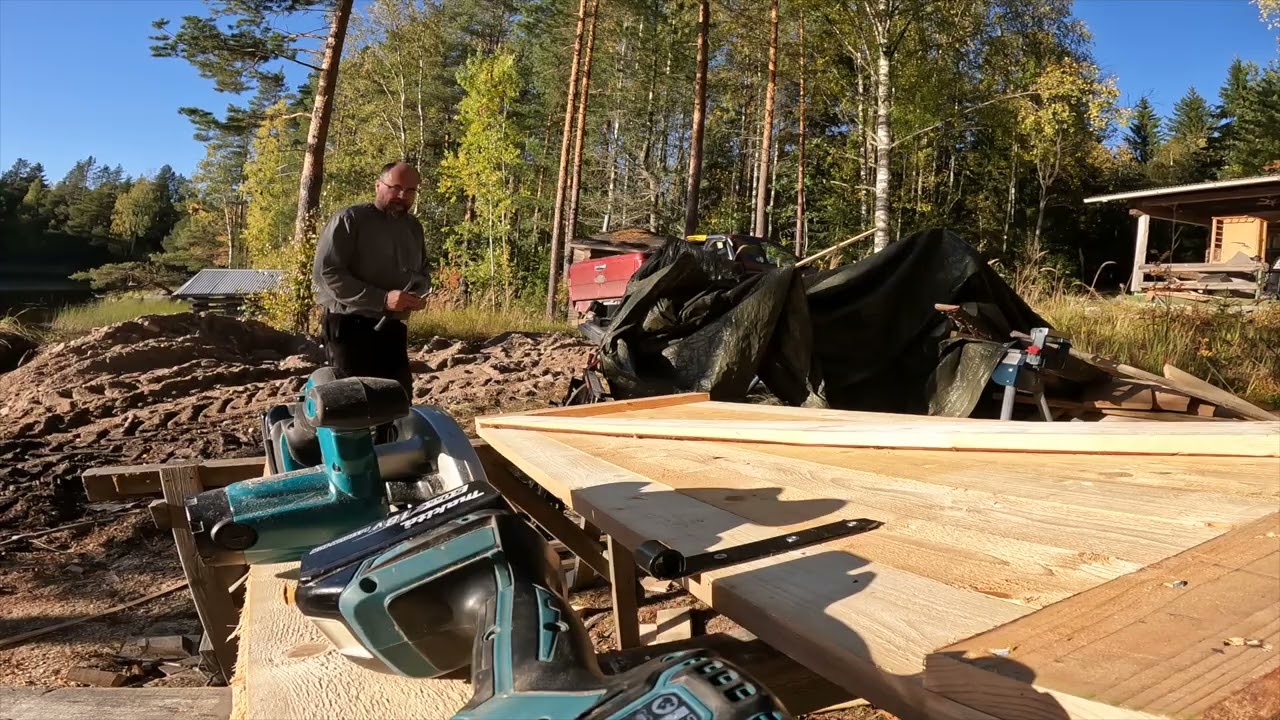 JusaMän rakentaa Saunaovet