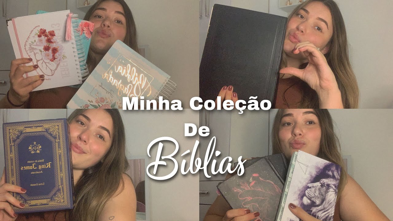 MINHA COLEÇÃO DE BÍBLIAS ❤️‍🔥