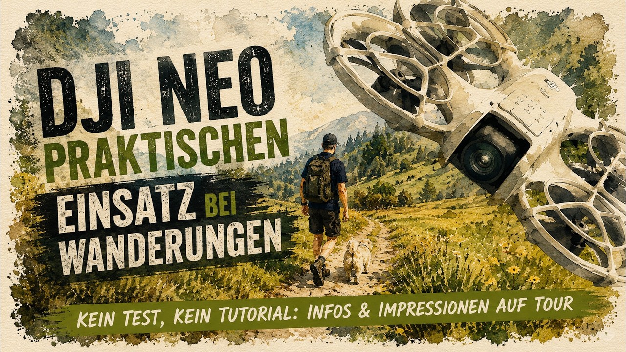 Tests und Vergleiche #1 | DJI Neo im praktischen Einsatz bei Wanderungen