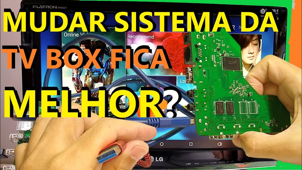 TV BOX LENTA?  Como Fazer Cabo USB X USB macho E TROCAR O ANDROID DA MX9 - teste PONTUAÇÃO Benchmark