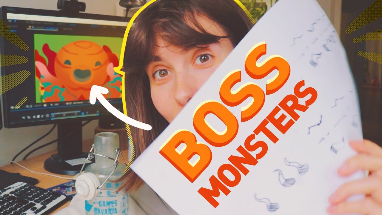 Finally making BOSS MONSTERS for my Game - Feed All Monsters Devlog 6