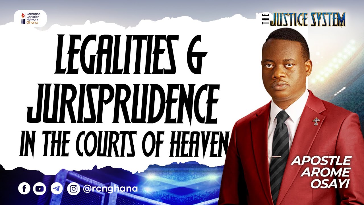 Legalities & Jurisprudence In The Courts of Heaven || Apostle Arome Osayi || Justice System (Day 1)