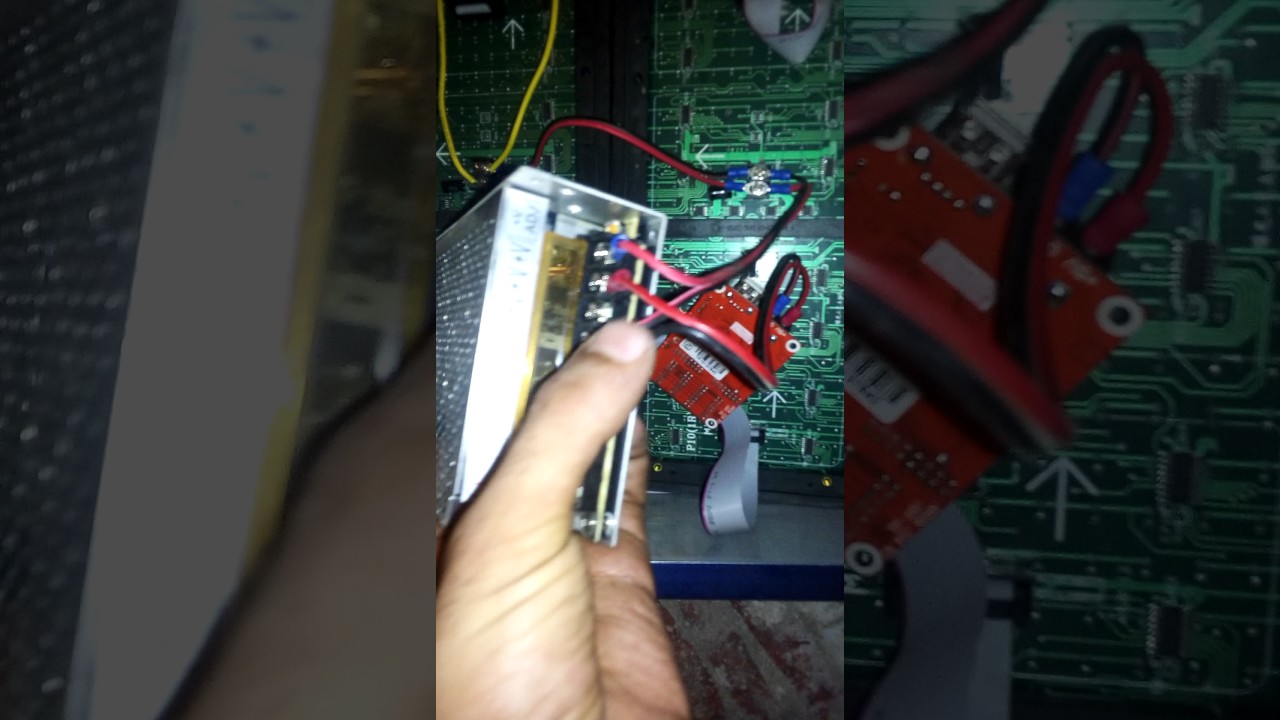 طريقة تركيب شاشات الليد