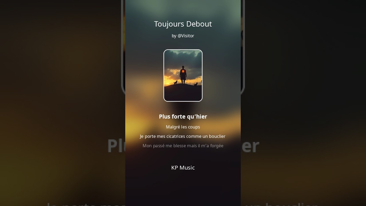 TOUJOURS DEBOUT 