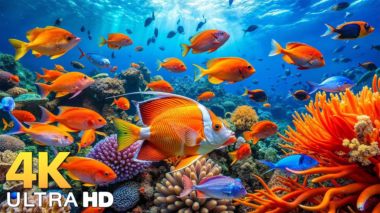 Marvel at Sea Animal in The Best 4K ULTRA HD Aquarium-Dive Into The Mesmerizing Underwater Realm #11