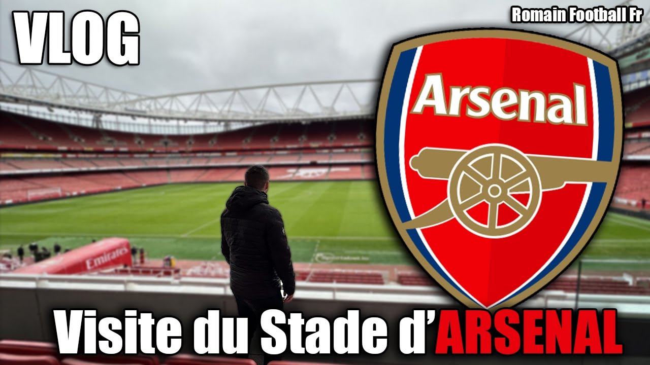 VISITE DU STADE D'ARSENAL ! Le stade est magnifique 🔥Emirates Stadium Tour | VLOG