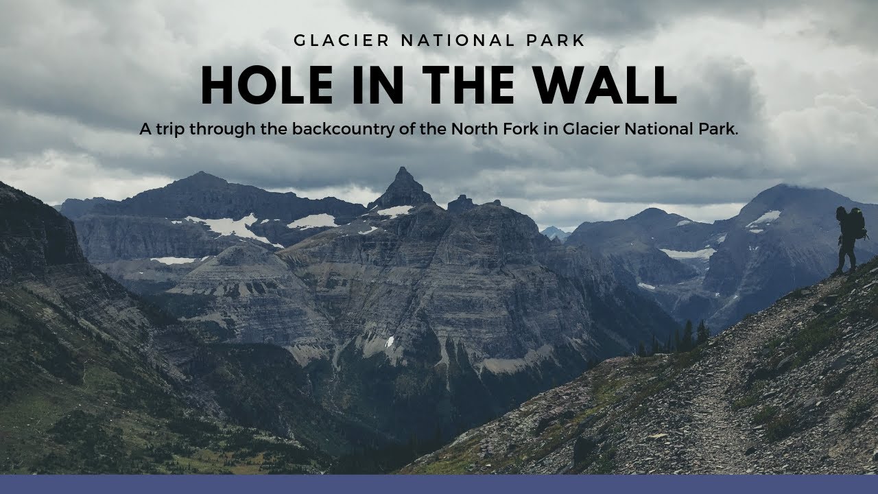 Glacier National Park - Hole in the Wall