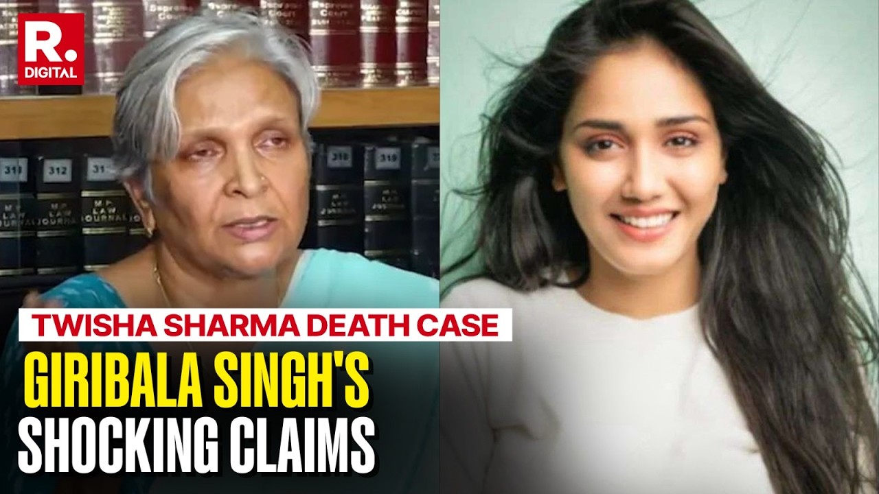 Twisha Sharma Death Case: Giribala Singh's Shocking Claims