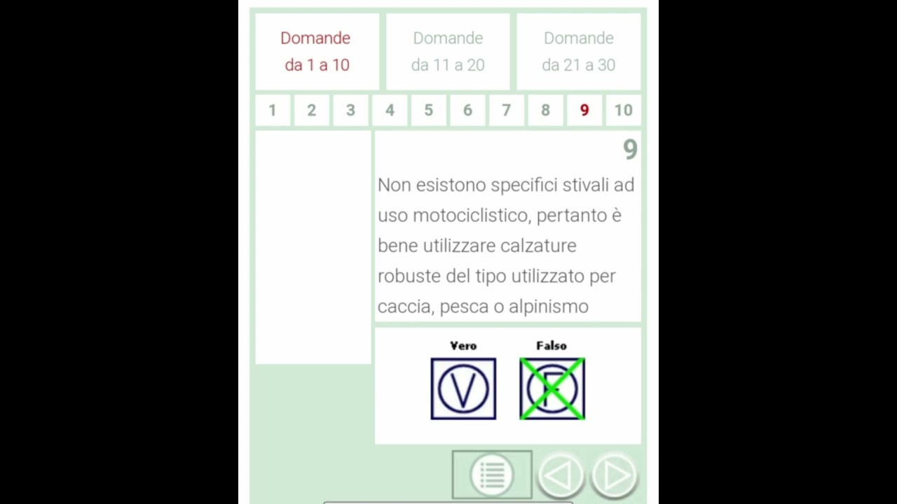 Quiz sistemi di sicurezza