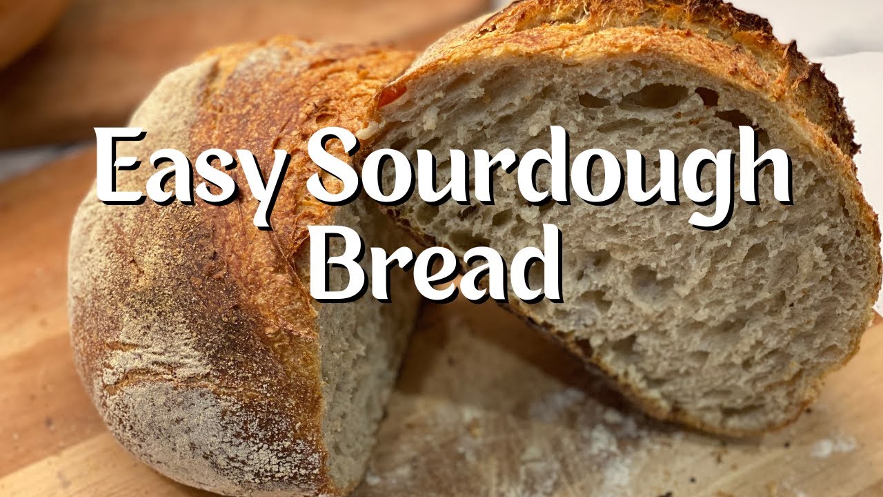 Sourdough Beginner Recipe | Rustic Sourdough Boule