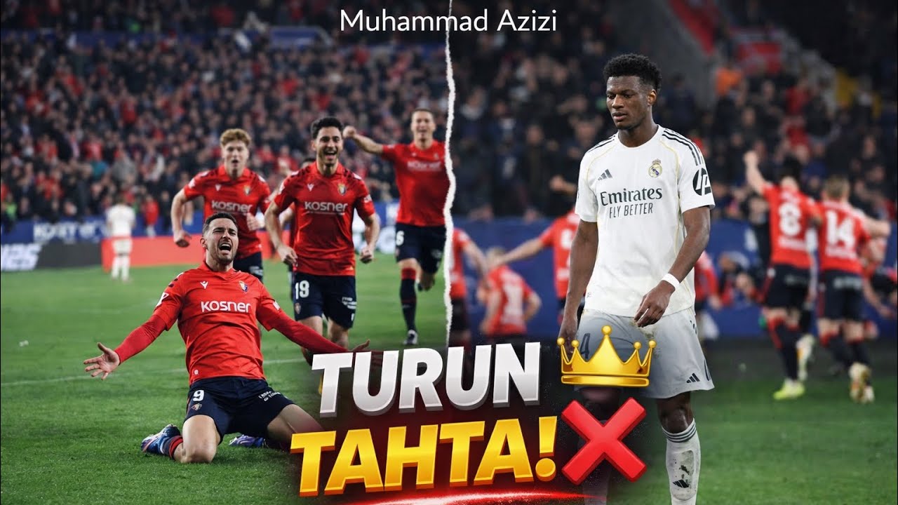 Osasuna Guncang Stadion El Sadar! Madrid Turun Tahta 😱👑