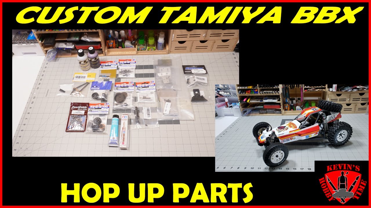 Tamiya BBX Hop Up Parts. Customizing a Tamiya BBX.