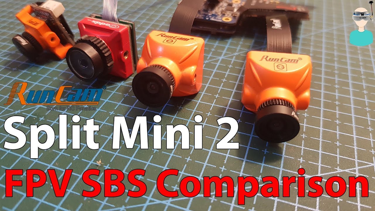 Runcam Split Mini 2 - FPV Side By Side Comparison