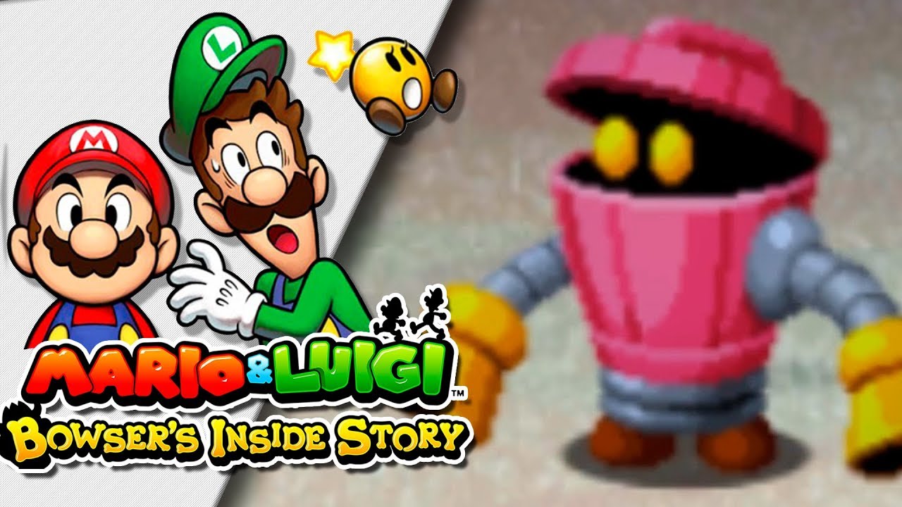SUPER MEGA ROBOT HOJALATOSO! | Mario & Luigi: Bowser Inside Story 3DS | Ep 36 -- RED SHOCK --