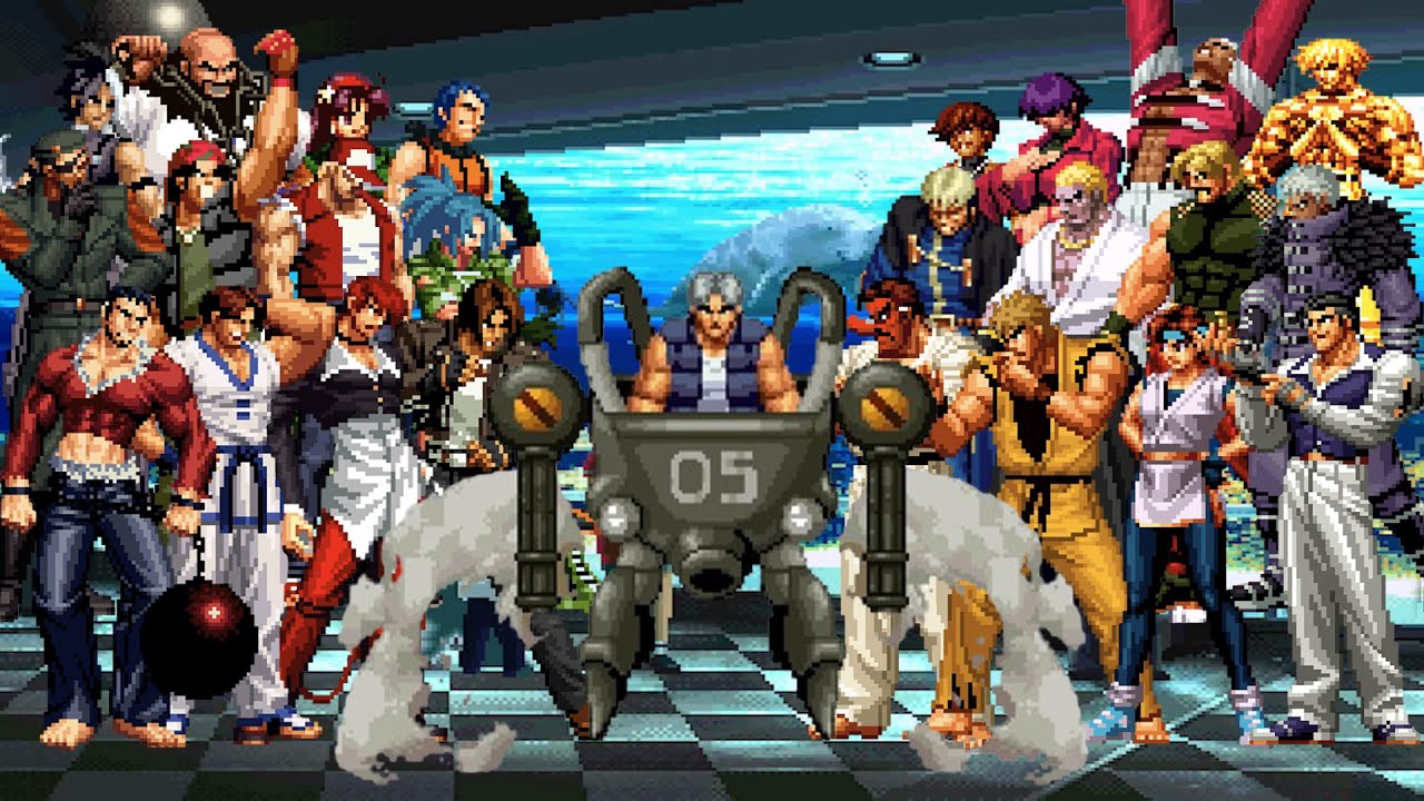 Тревор Спейси (METAL SLUG) против Супер Короля Бойцов Команды Мугена