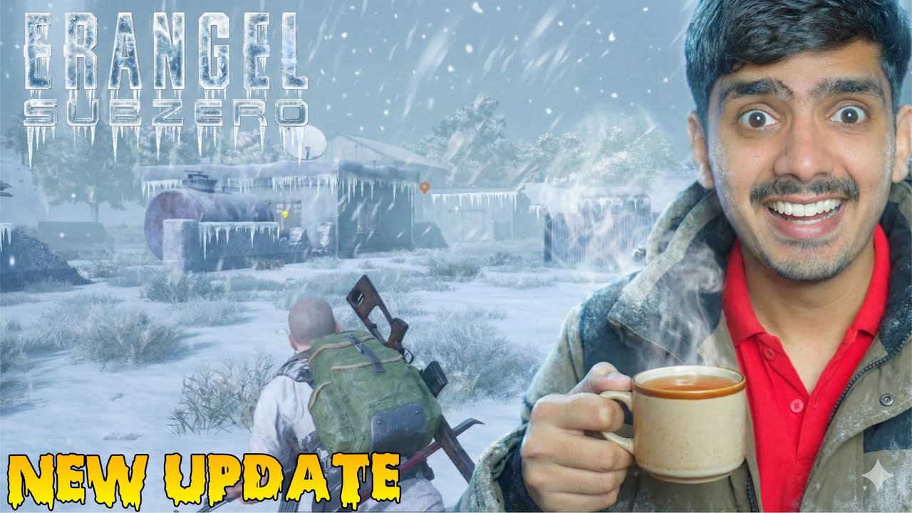 PUBG NEW SNOW UPDATE IS INSANE | ERANGEL SUBZERO SNOW MODE GAMEPLAY