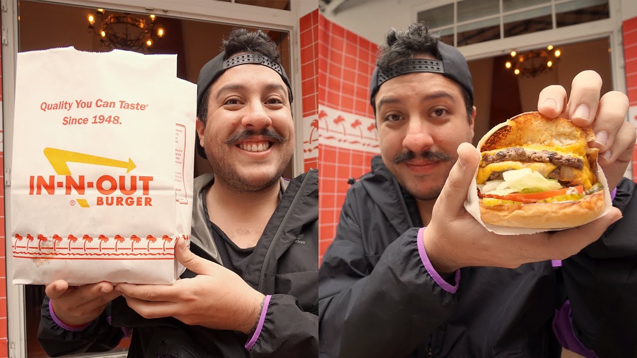 COMIENDO IN-N-OUT BURGER EN PERÚ | elcholomena