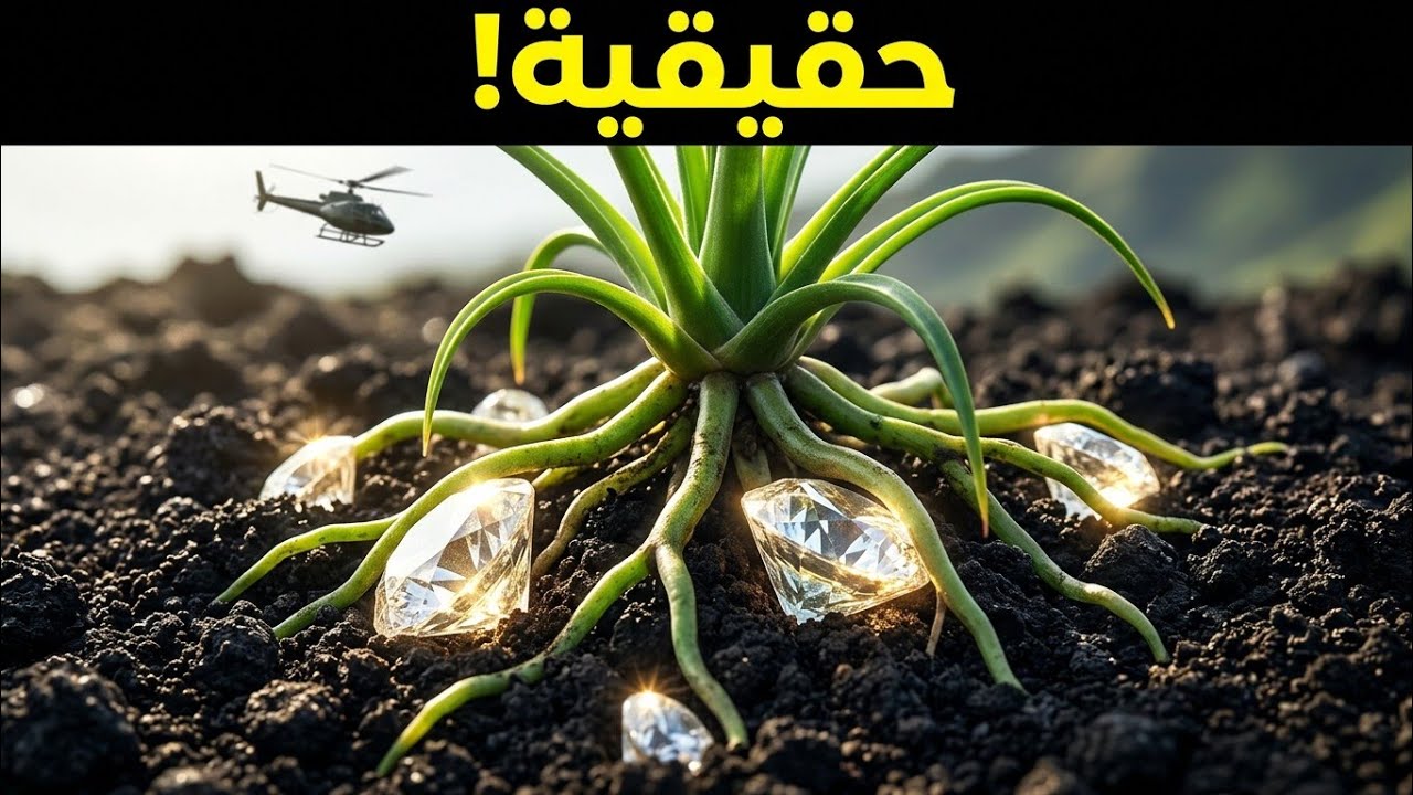 نبتة شوكية تكشف مكان الألماس فوراً! (سر يخفونه عن العرب) اين تبحث عن الالماس 💎! 