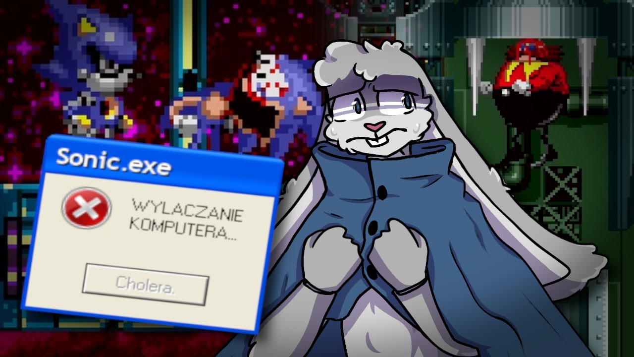 SONIC.EXE CAŁKOWICIE WYŁĄCZYŁ MÓJ KOMPUTER 😱 (Sonic.exe: 10 Years of Chasing Tails) #sonicexe