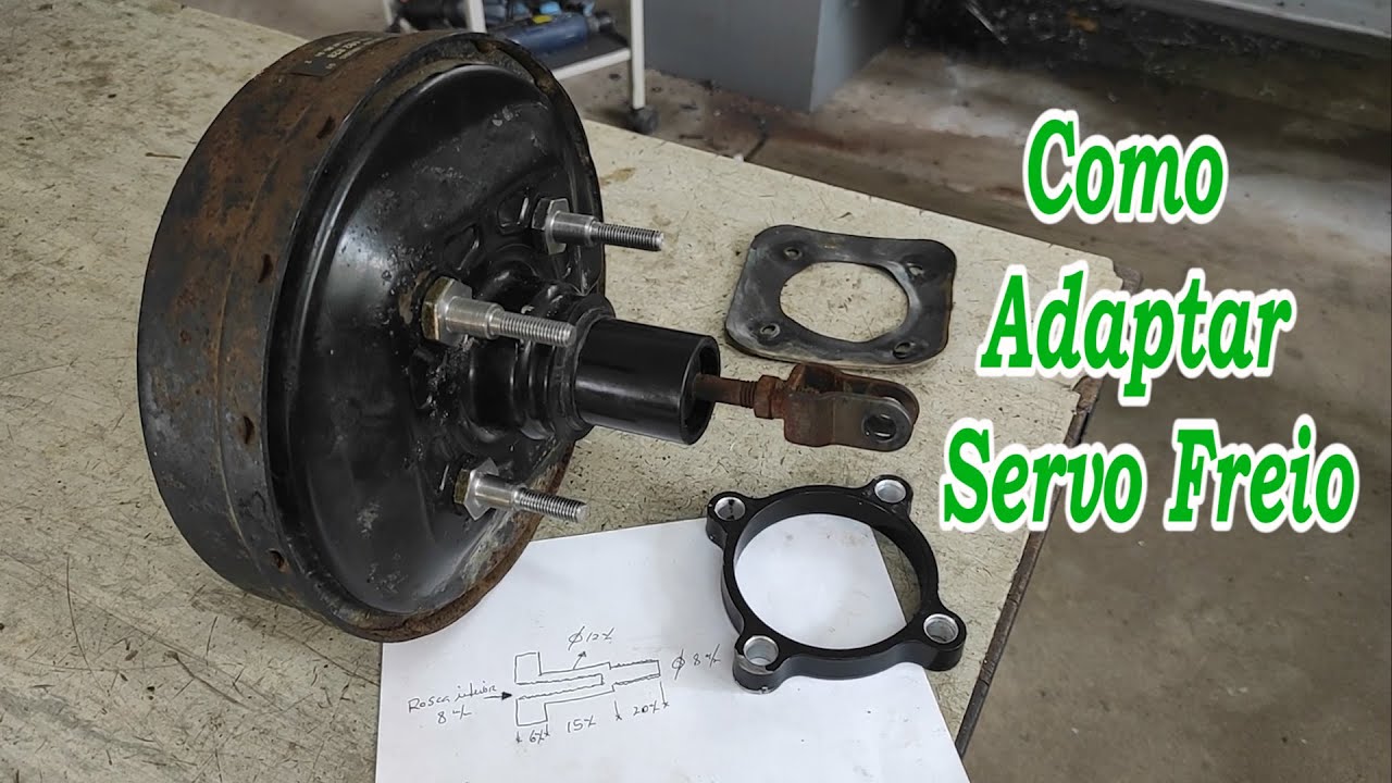 COMO ADAPTAR SERVO FREIO | How to Adapt a Brake Servo by Manuel Torneiro