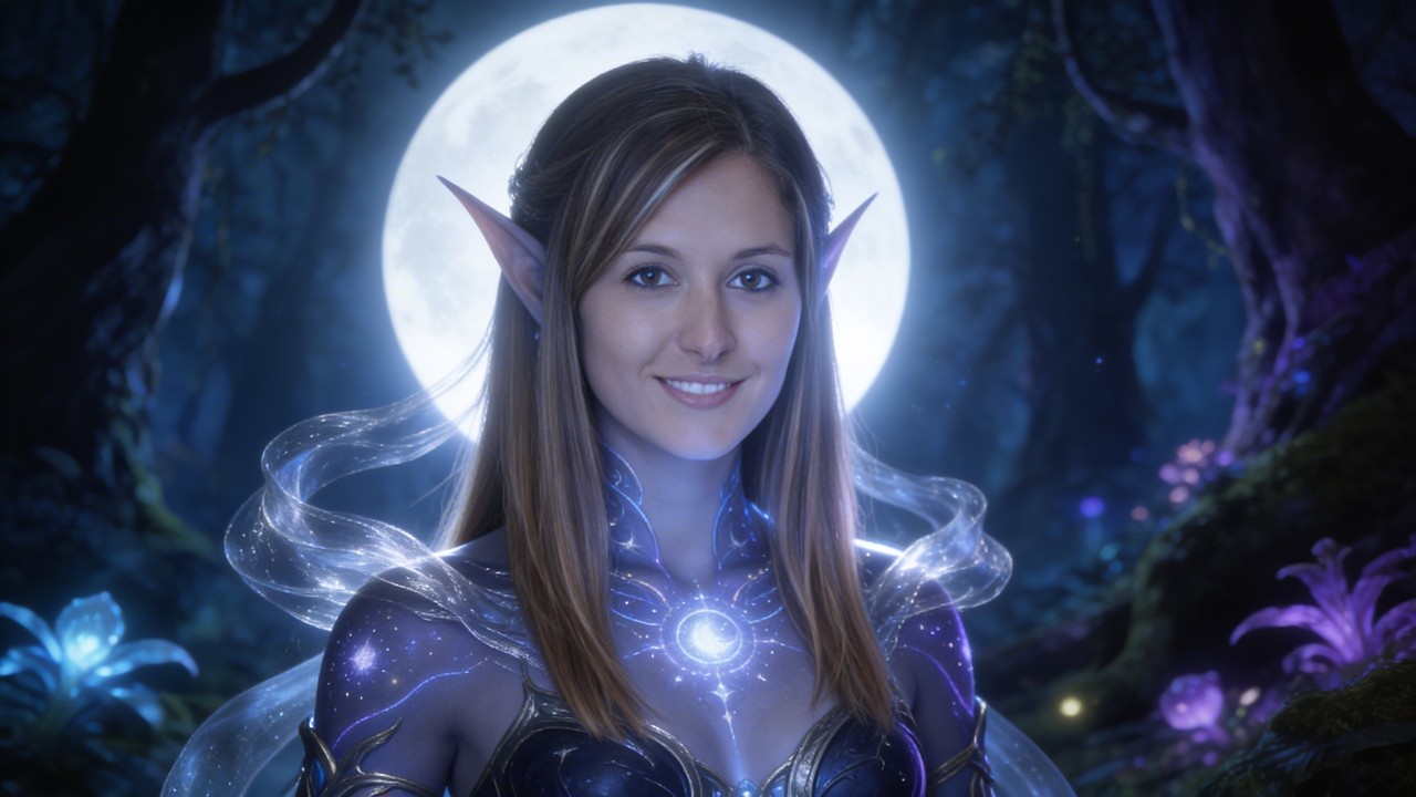 Night Elf Awakening Mystic Forest Guardian Cinematic Movie 🧝‍♀️🌙
