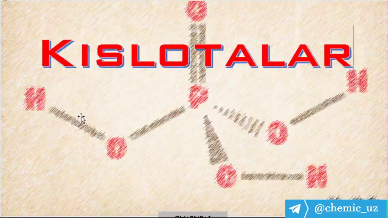 5-dars.  Kislotalar
