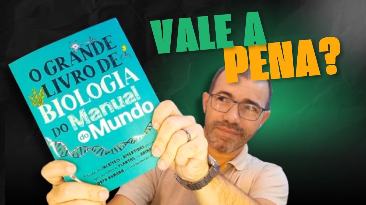 LANÇAMENTO! Conheça O Grande Livro de Biologia do @Manual do Mundo - REVIEW
