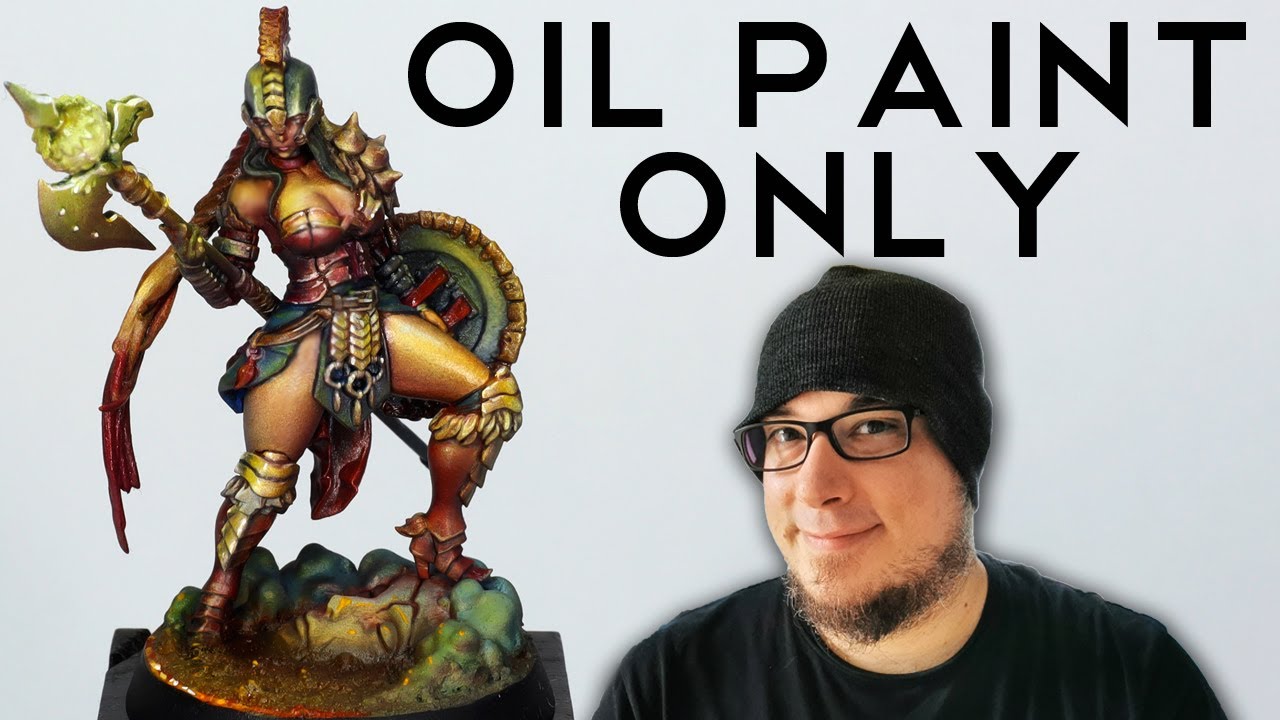 How to use oil paint on miniatures - Kingdom Death