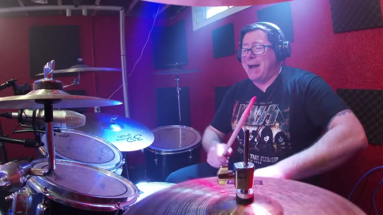 Kiss - Rock and Roll All Night - Drum Cover