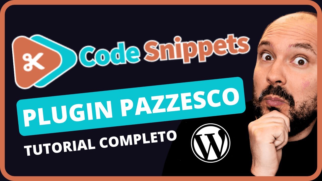 Code Snippets plugin WordPress 🚀 Tutorial italiano 2023 → Addio Temi Child! 😎