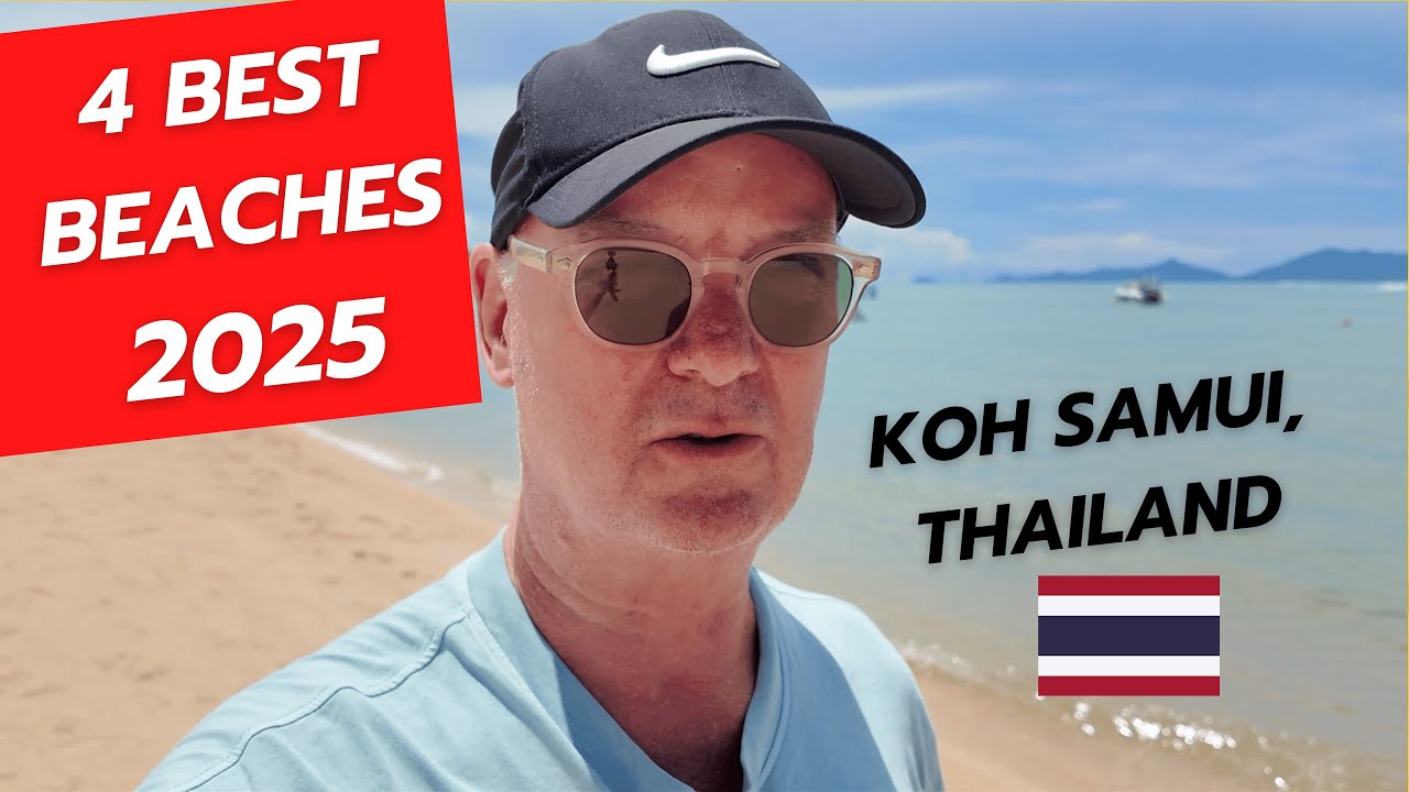 Top 4 BEST BEACHES on Koh Samui 2025
