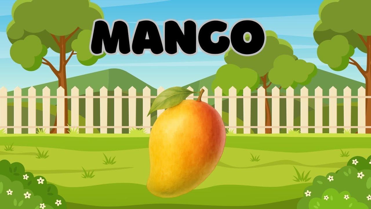 Fruits | Colorful Fruits Names with Pictures | Learn Fruits Names | Learn Fruits for Kids