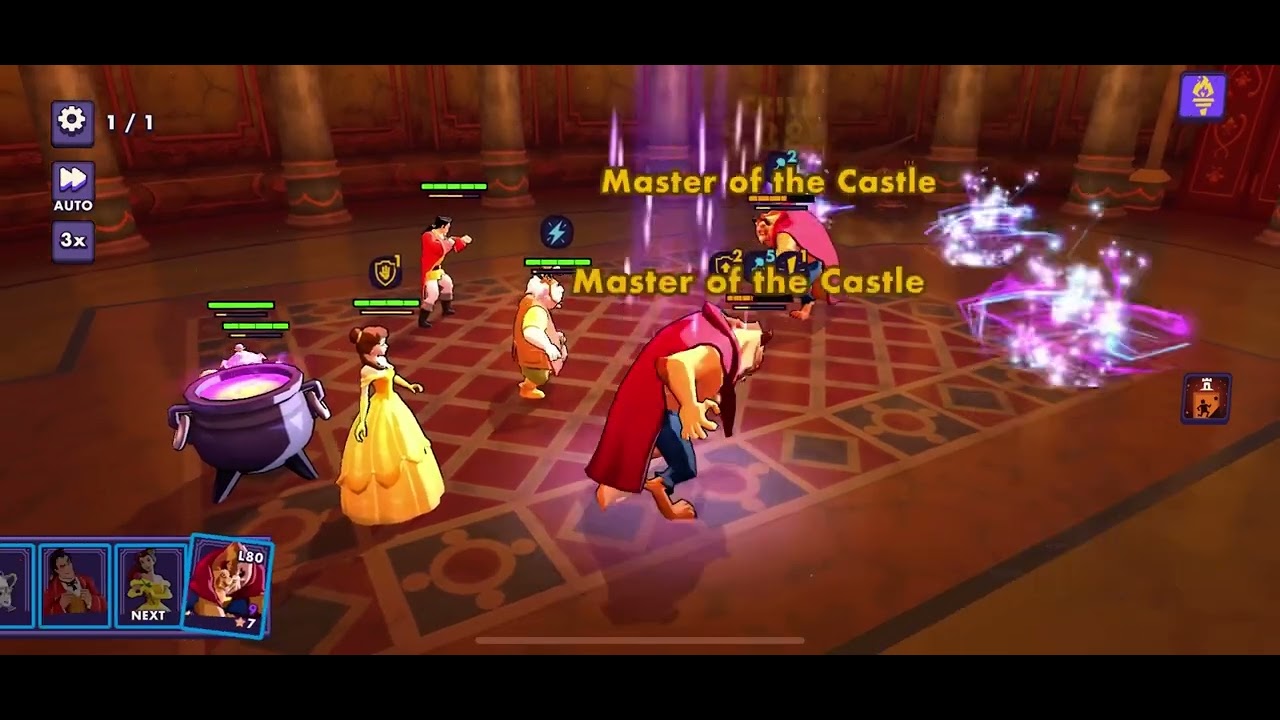 Beating Beast’s final prestige level with 3 stars - Disney Sorcerer’s Arena - Beauty and the Beast