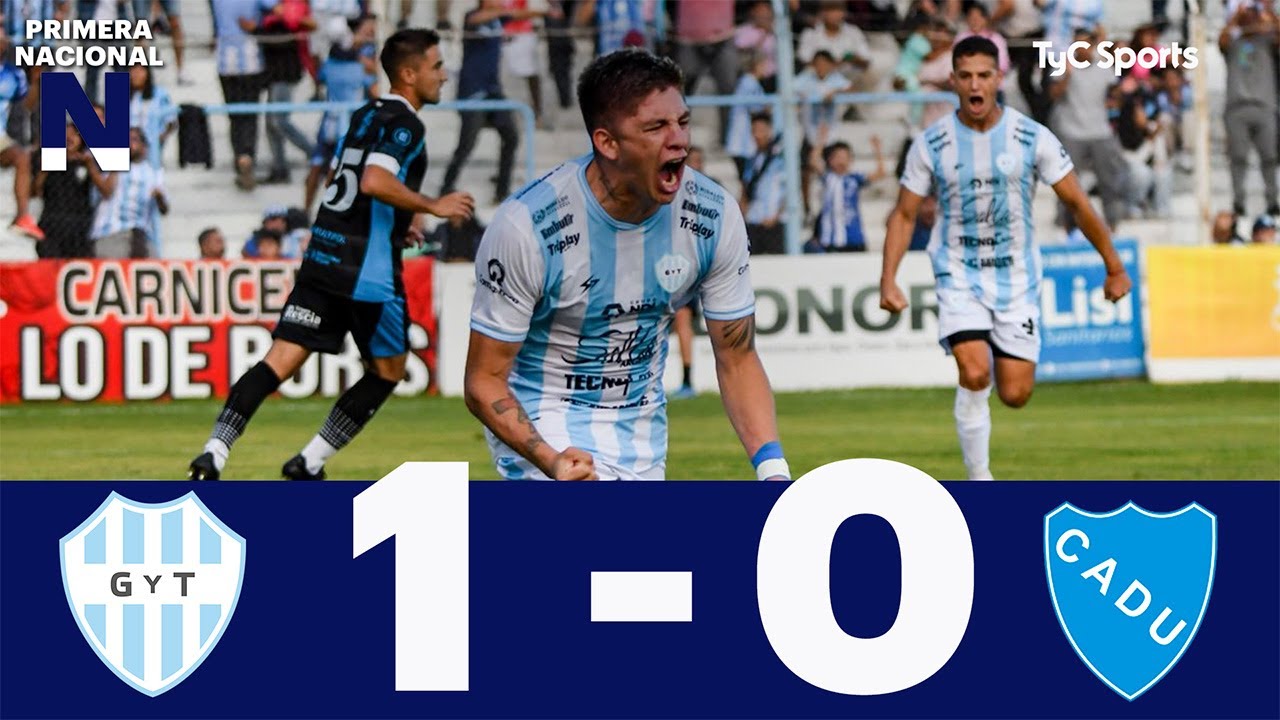 Gimnasia y Tiro (S) 1-0 Defensores Unidos | Primera Nacional | Fecha 5 (Zona B)