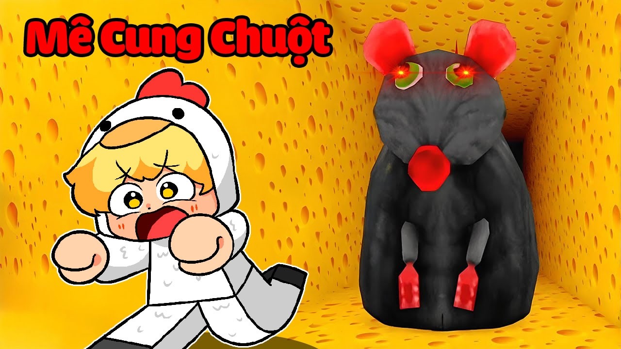 Tô Gà Thử Thách Trốn Thoát Khỏi Mê Cung Chuột