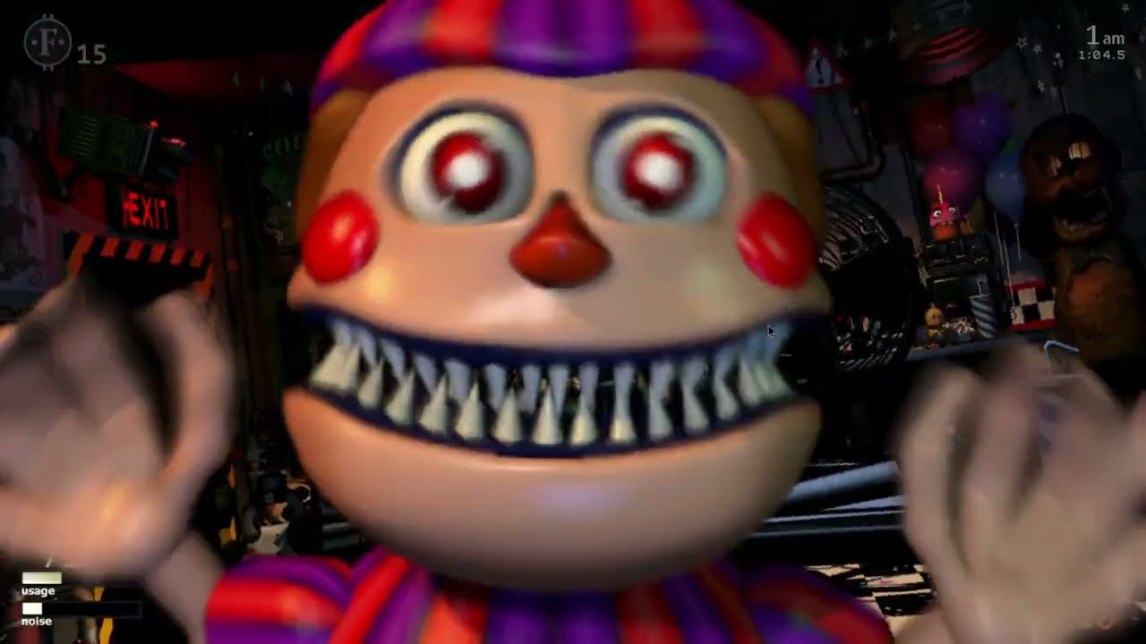 Fnaf UCN Nightmares Attack completat