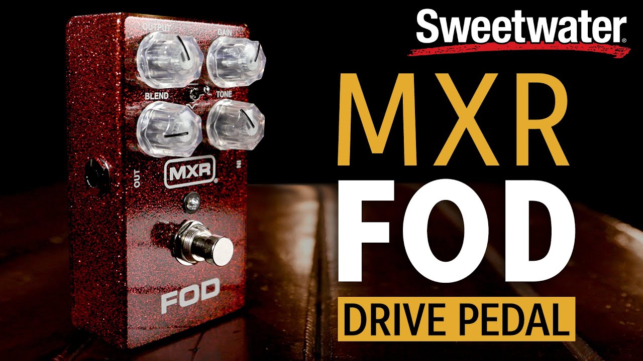 MXR FOD Drive Pedal Demo