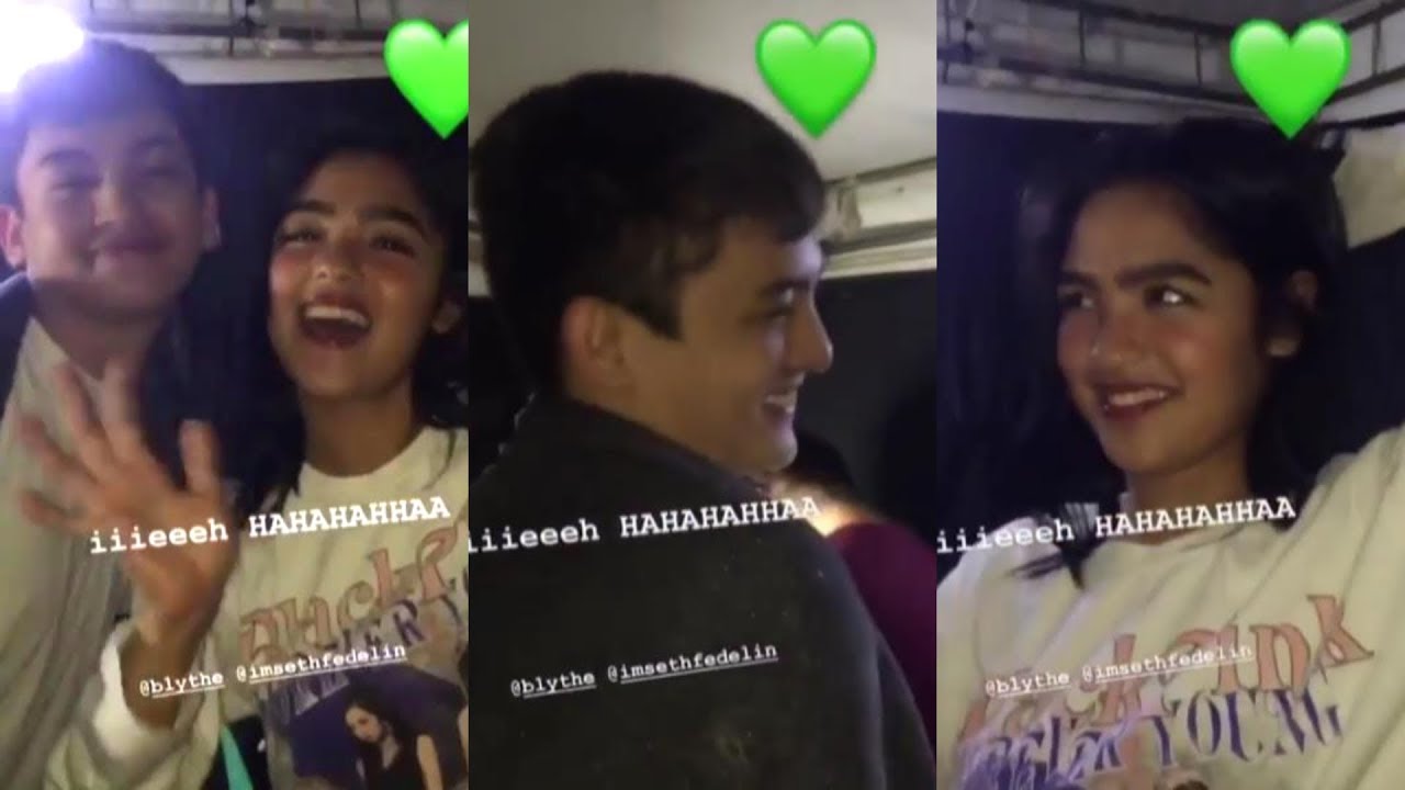 Seth Fedelin HULI CAM Habang NILALAMBING si Andrea Brillantes! #SethDrea