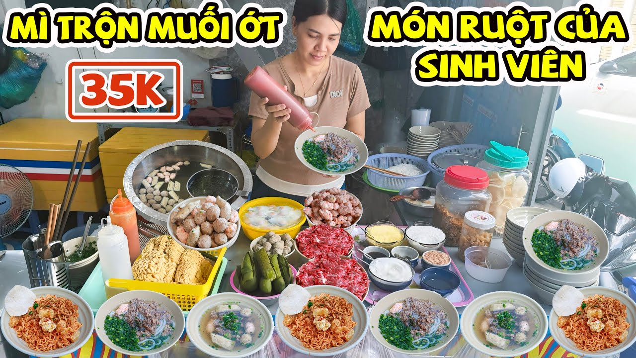 Mì Trộn Muối Ớt 35K Món Quốc Dân Huyền Thoại Của Sinh Viên Ăn Là Ghiền Không Bao Giờ Lỗi Thời