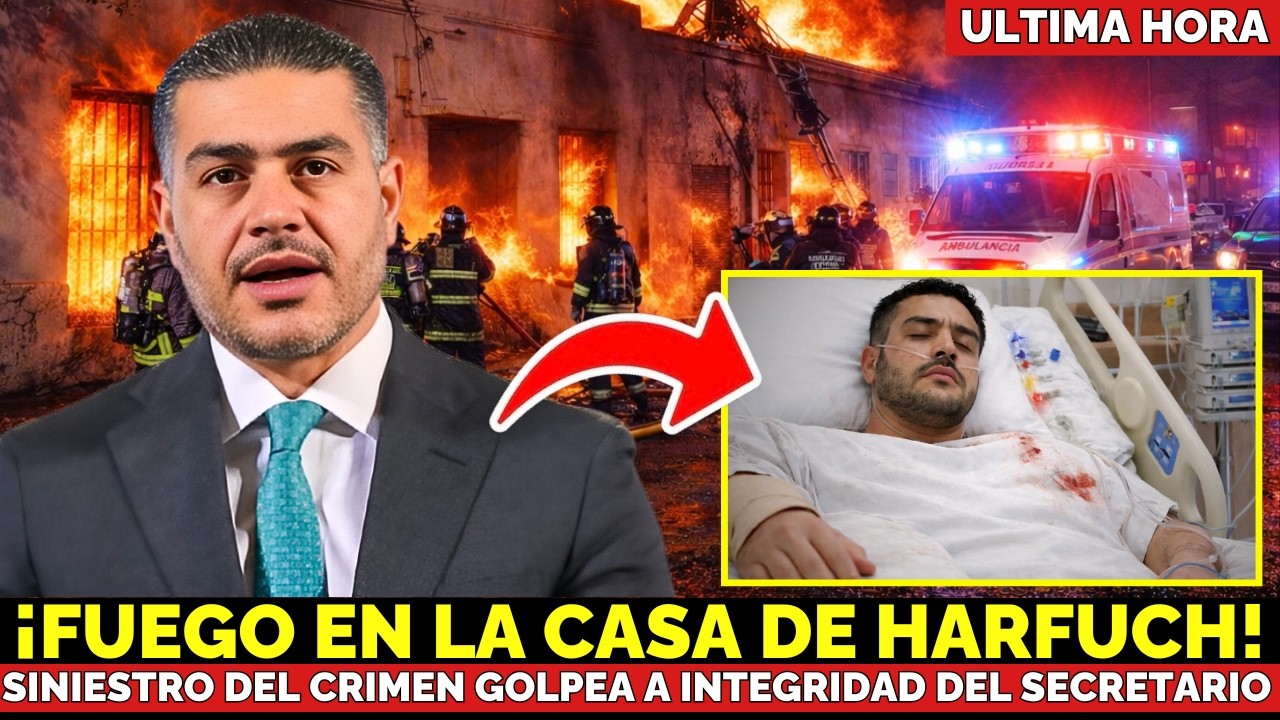 &iexcl;Incendian la Casa de Omar Garcia Harfuch! Intentan EJECUTAR al Secretario en un Ataque Armado