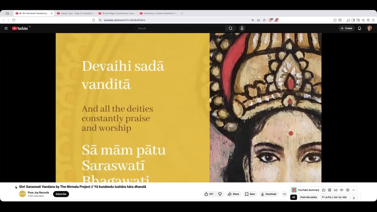ธาตุไฟ FireElement CandleTreatment สหจะโยคะ SahajaYoga สมาธิเช้า DailyMorningMeditation Wed4Mar