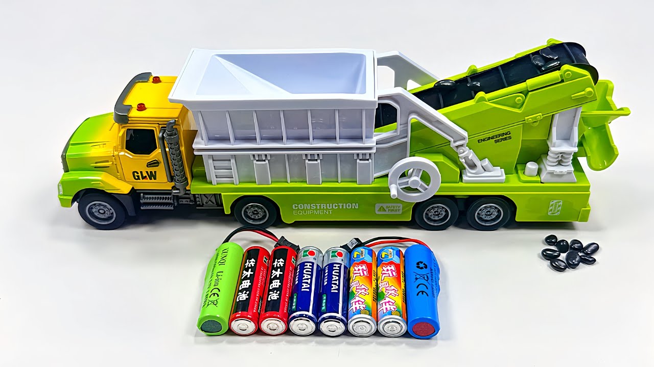 Unboxing Ev police helicopter,city transportation RC trucks,tracked transporter,RC Monster Truck