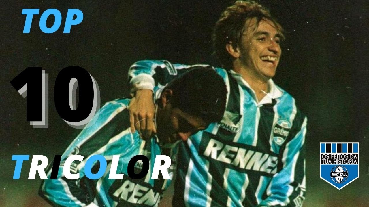 Os 10 MELHORES GOLS da dupla Paulo Nunes e Jardel pelo Grêmio nos anos 90 | Top Tricolor #6